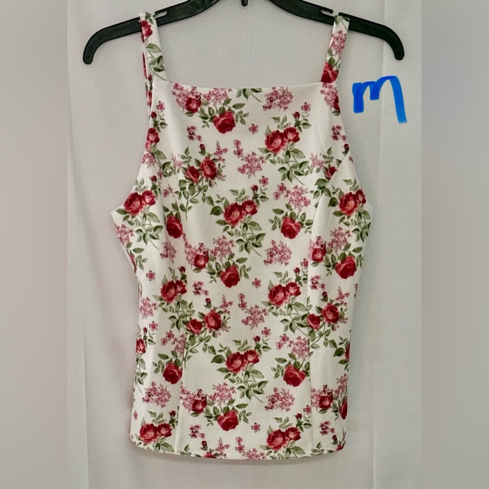 Floral Print Women's Top